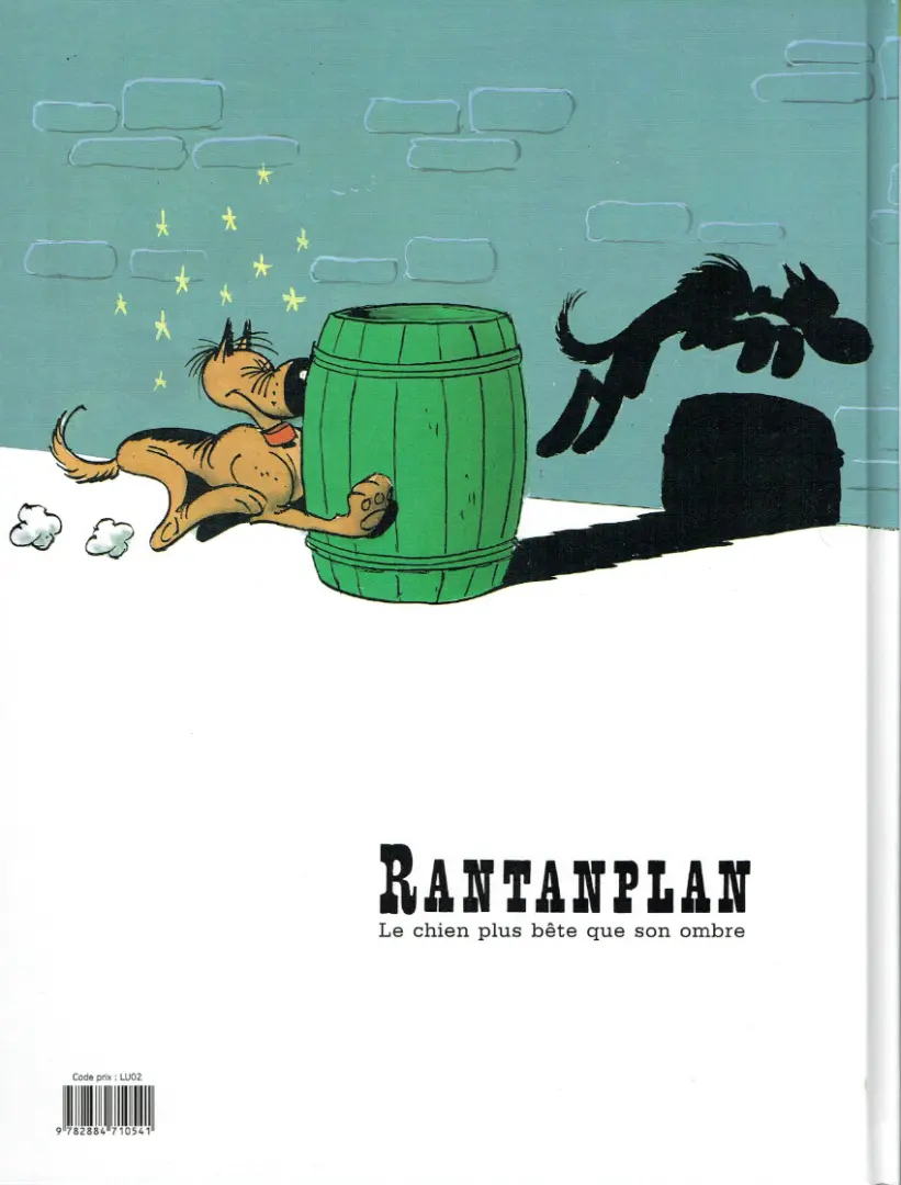 Verso de l'album Rantanplan Tome 15 La belle et le bête
