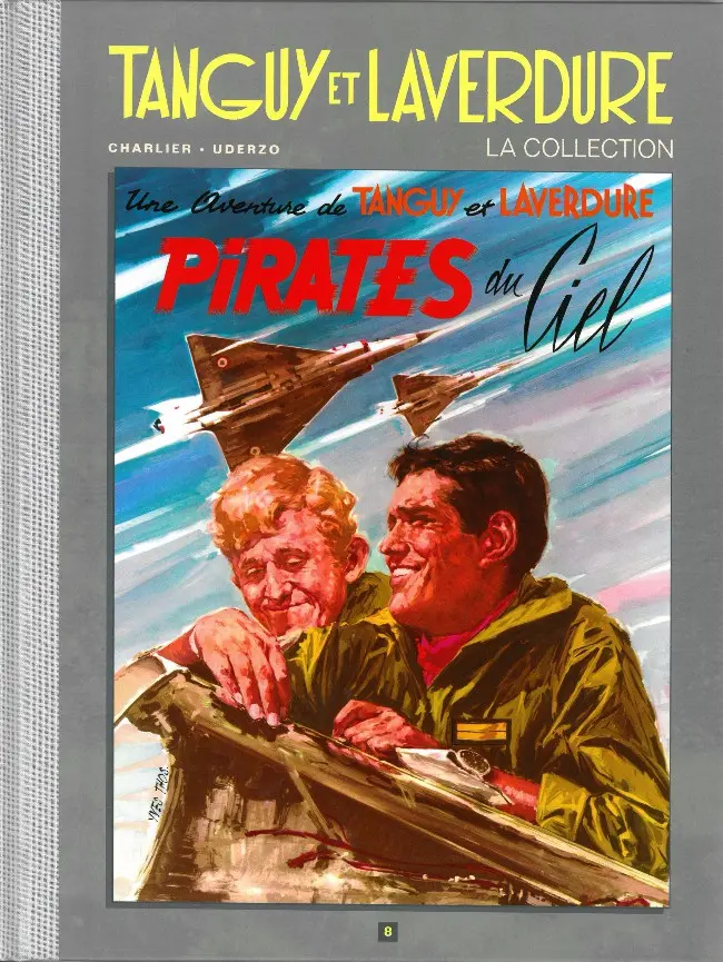 Couverture de l'album Tanguy et Laverdure - La Collection Tome 8 Pirates du ciel
