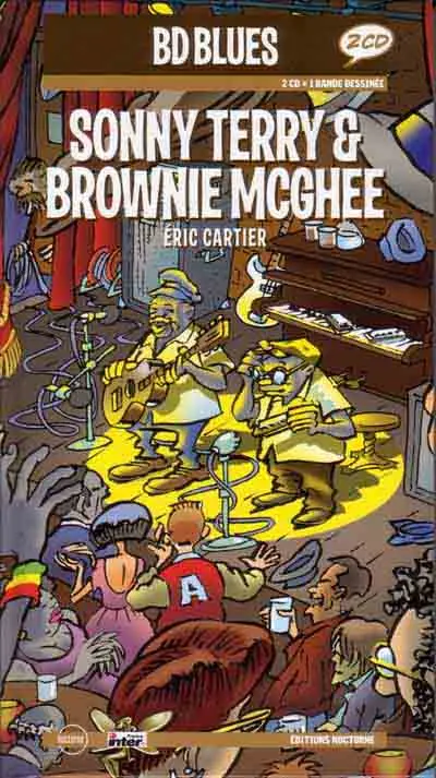Couverture de l'album BD Blues Tome 1 Sonny Terry & Brownie McGhee