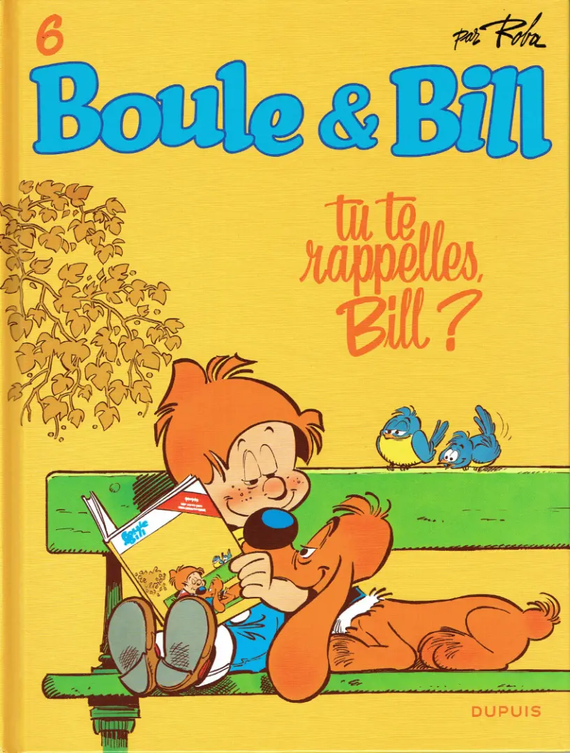 Couverture de l'album Boule & Bill Tome 6 Tu te rappelles, Bill ?