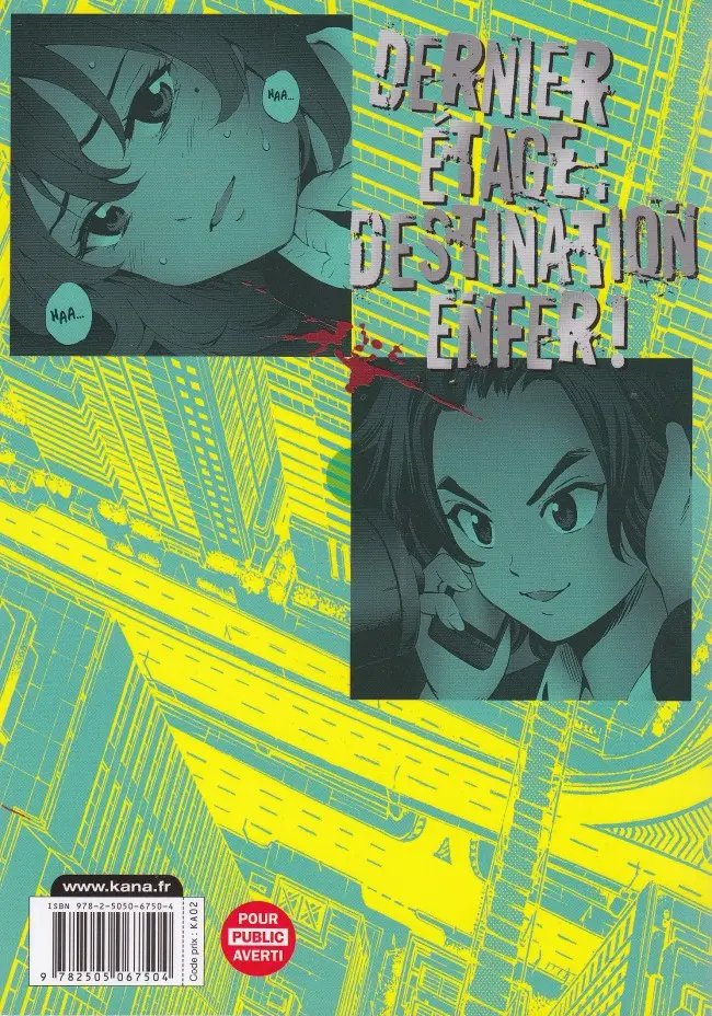 Verso de l'album Sky-High Survival 6