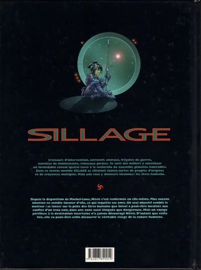 Verso de l'album Sillage Tome 8 Nature Humaine