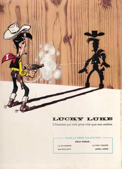 Verso de l'album Lucky Luke Tome 34 Dalton City