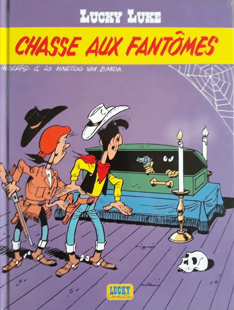 Couverture de l'album Lucky Luke Tome 61 Chasse aux fantômes