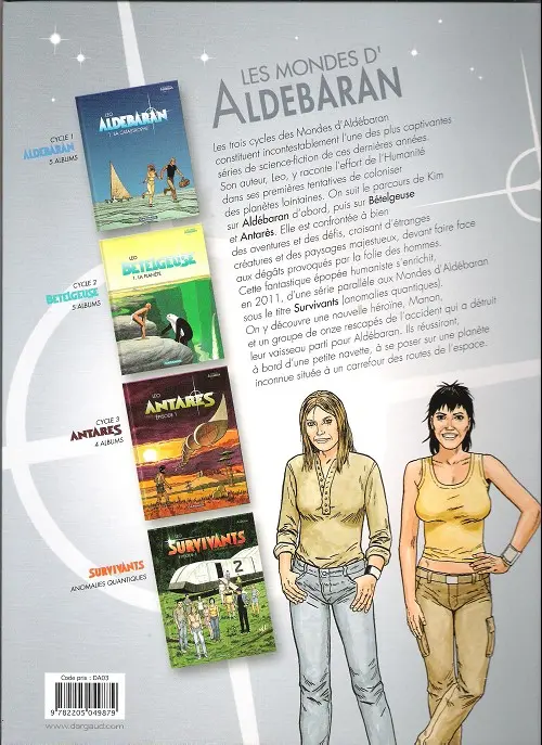 Verso de l'album Bételgeuse Tome 2 Les survivants