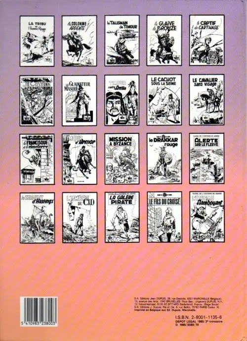 Verso de l'album Les Timour Tome 20 L'oiseau flamboyant