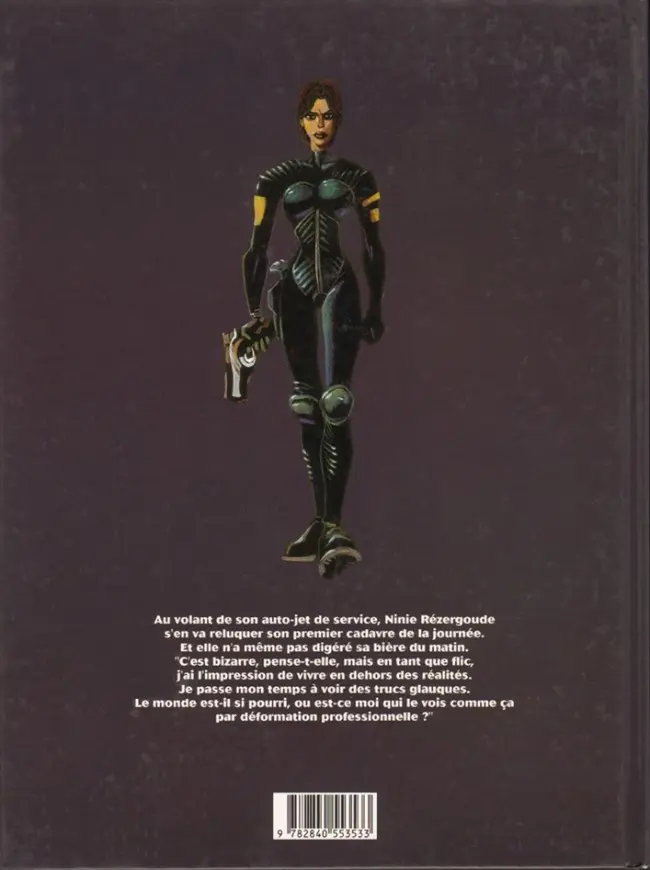 Verso de l'album Ninie Rezergoude Tome 1 Mangeurs d'âmes