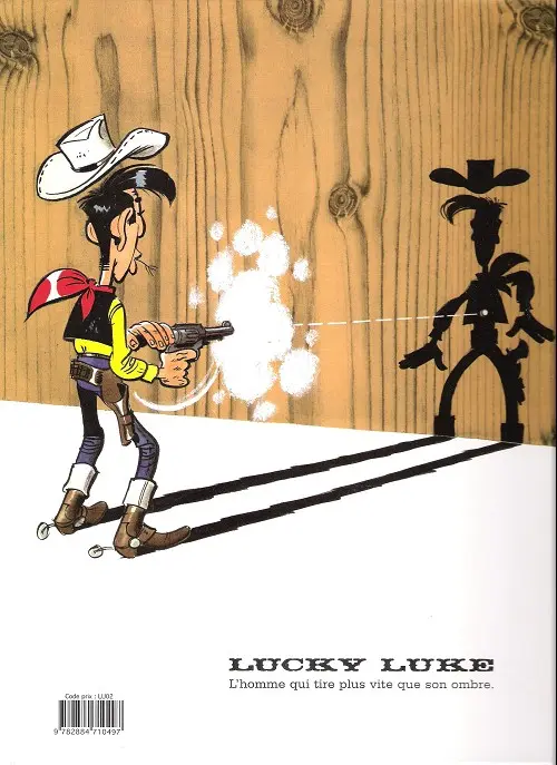 Verso de l'album Lucky Luke Tome 61 Chasse aux fantômes