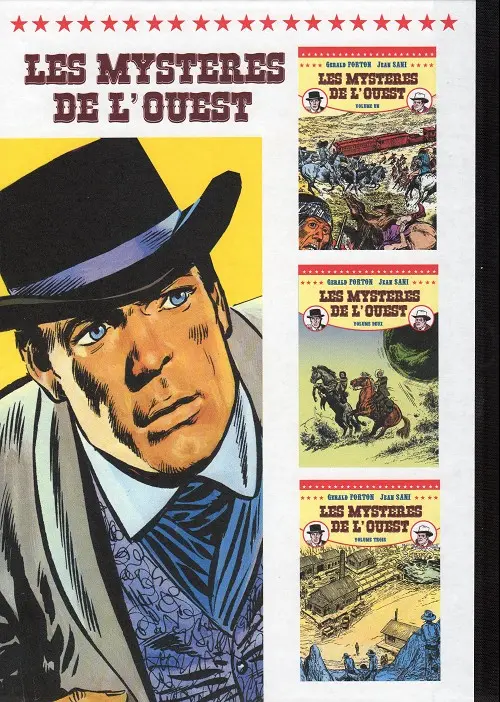 Verso de l'album Les Mystères de l'Ouest Volume Deux