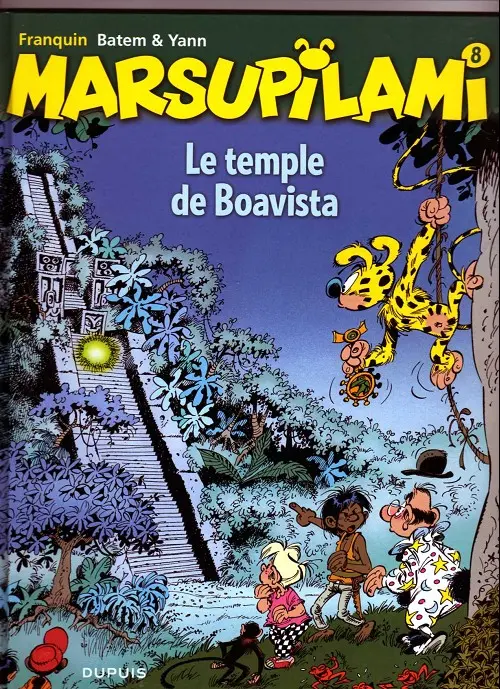 Couverture de l'album Marsupilami Tome 8 Le temple de Boavista