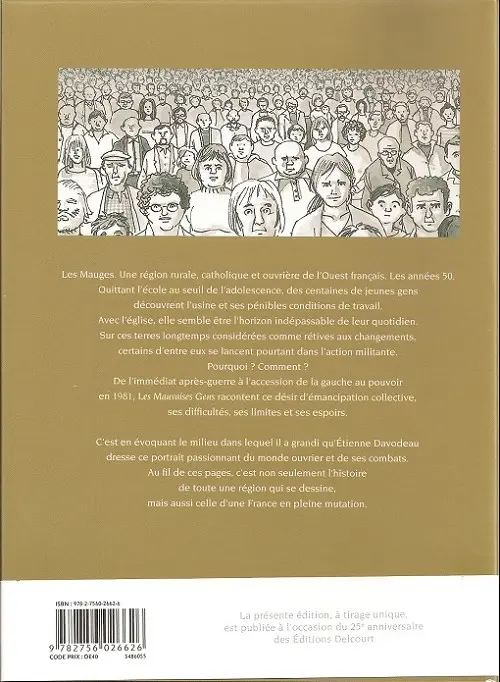 Verso de l'album Les Mauvaises gens