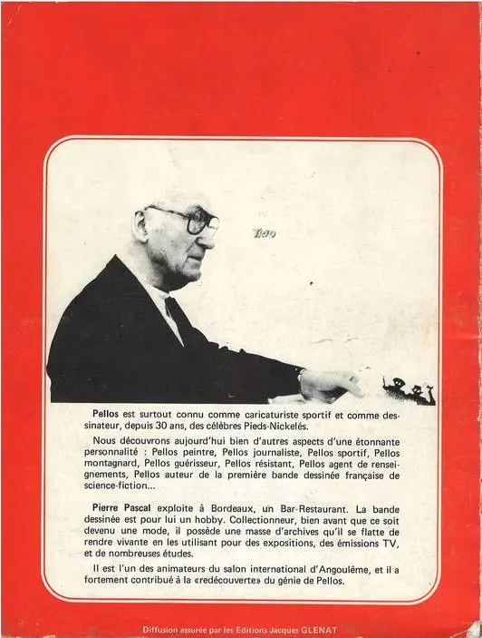 Verso de l'album Pellos par Pierre Pascal