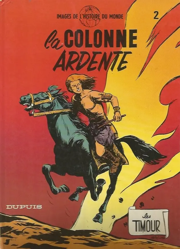 Couverture de l'album Les Timour Tome 2 La colonne ardente