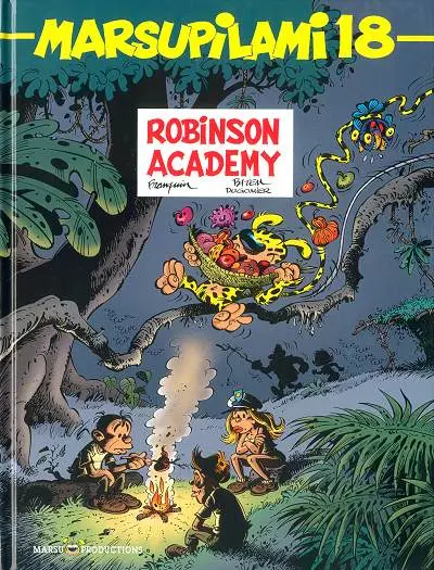 Couverture de l'album Marsupilami Tome 18 Robinson Academy