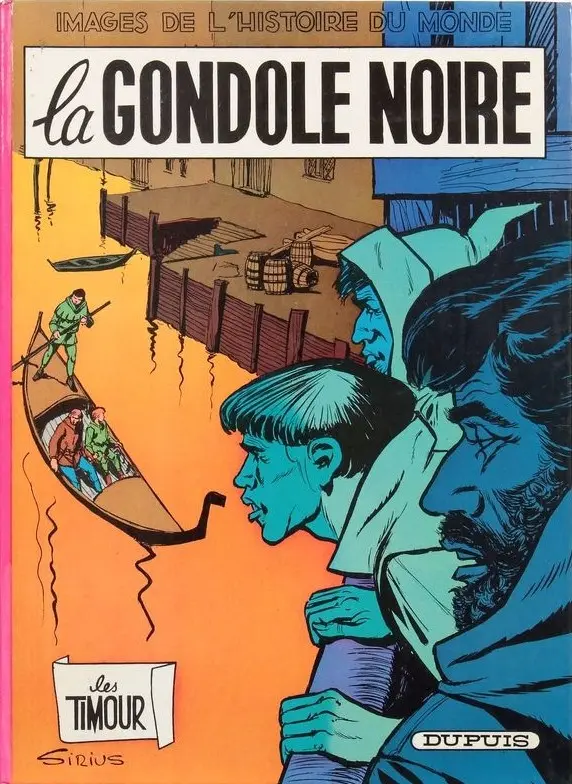 Couverture de l'album Les Timour Tome 22 La gondole noire