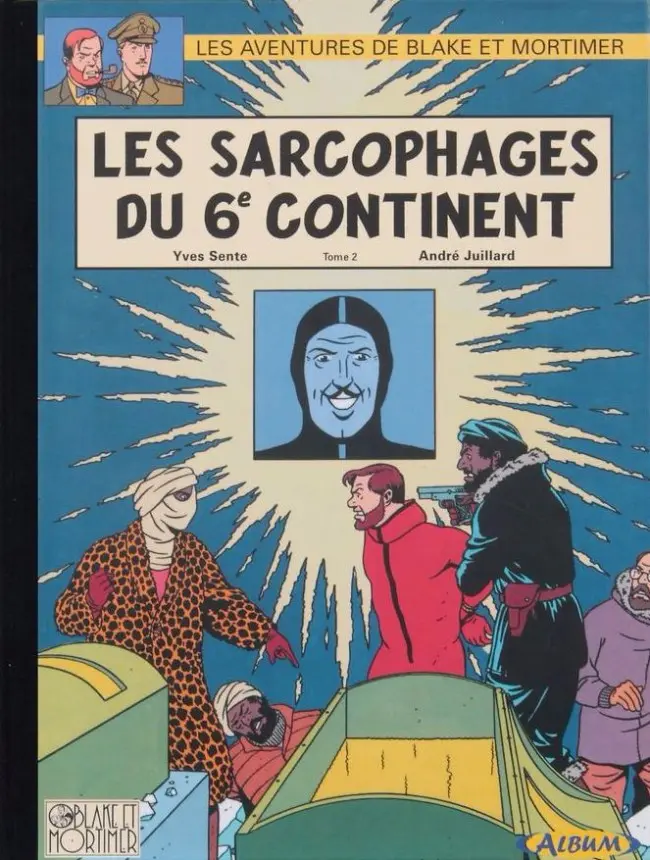 Couverture de l'album Blake et Mortimer Tome 17 Les Sarcophages du 6e continent - Tome 2