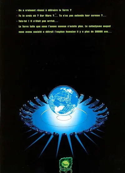 Verso de l'album Terra incognita Tome 1 Les survivants