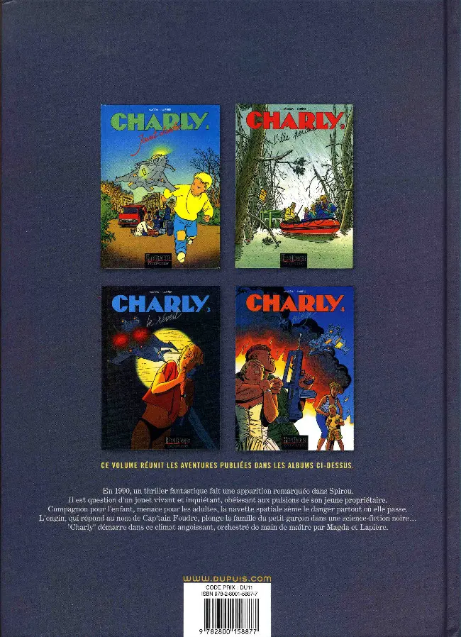 Verso de l'album Charly Intégrale Intégrale 1