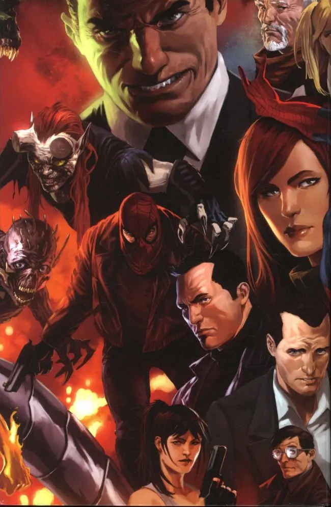 Verso de l'album Marvel Events Spider-Man