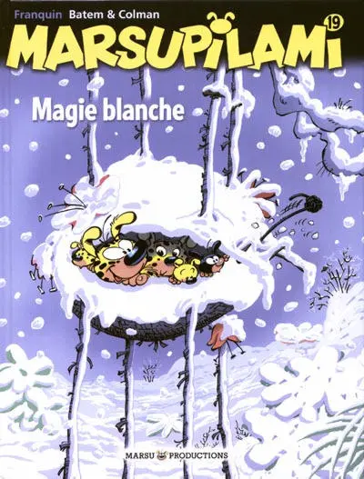 Couverture de l'album Marsupilami Tome 19 Magie Blanche