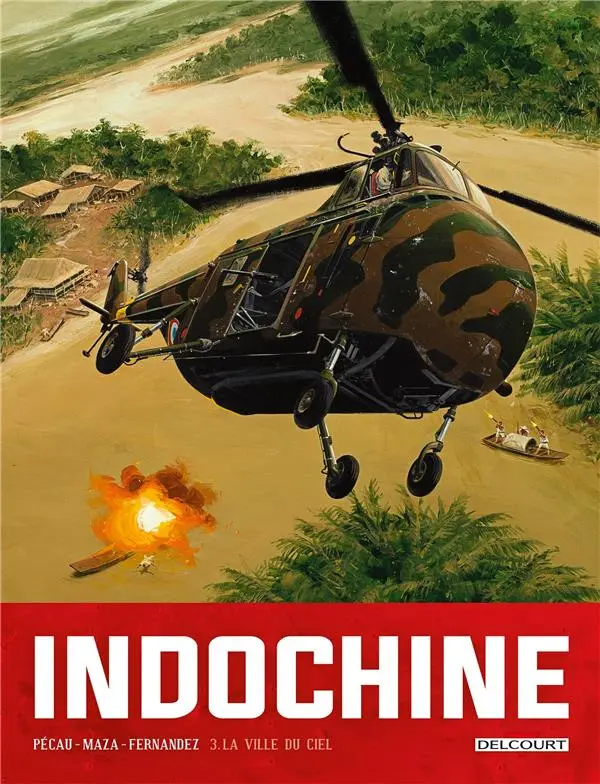 Couverture de l'album Indochine Tome 3 La ville du ciel