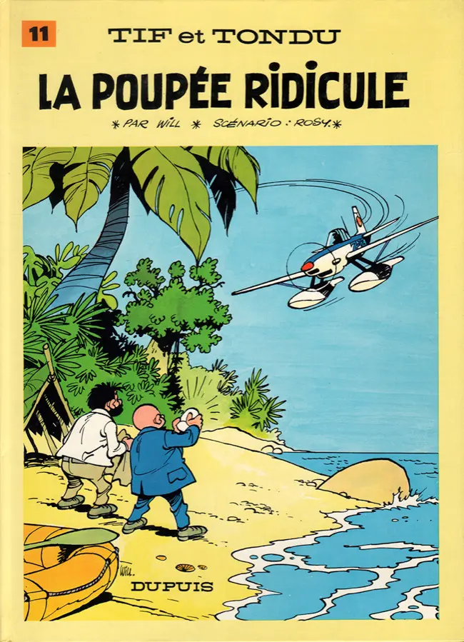 Couverture de l'album Tif et Tondu Tome 11 La poupée ridicule