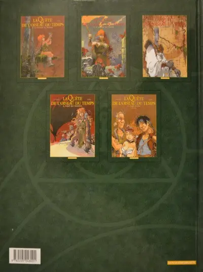 Verso de l'album La Quête de l'oiseau du temps Tome 1 La conque de Ramor