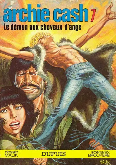 Couverture de l'album Archie Cash Tome 7 Le démon aux cheveux d'ange