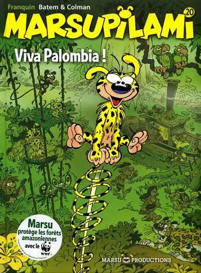 Couverture de l'album Marsupilami Tome 20 Viva Palombia !