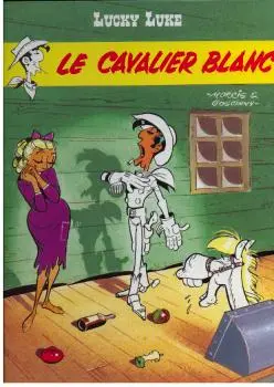 Couverture de l'album Lucky Luke Tome 43 Le cavalier blanc