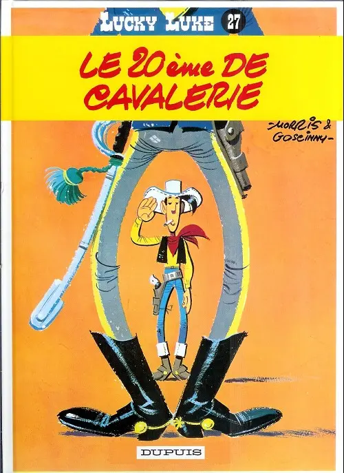 Couverture de l'album Lucky Luke Tome 27 Le 20ème de cavalerie