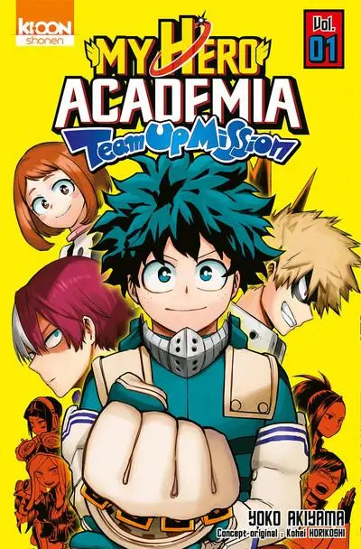Couverture de l'album My Hero Academia - Team-Up Mission Vol. 01