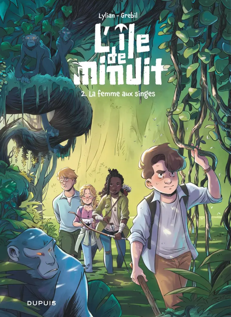 Couverture de l'album L'île de minuit 2 La femme aux singes