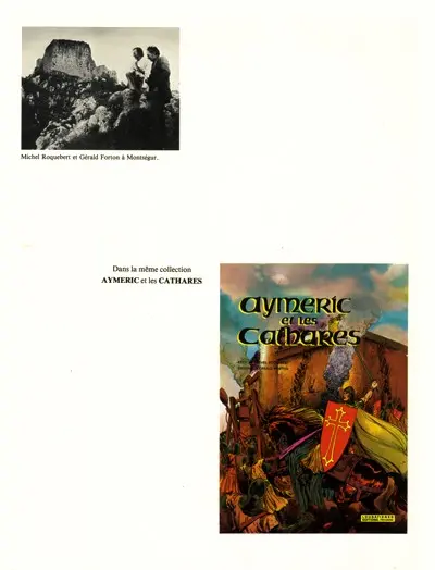 Verso de l'album Aymeric Tome 2 Aymeric à Montségur