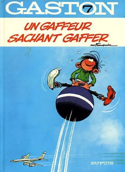 Couverture de l'album Gaston Tome 7 Un gaffeur sachant gaffer