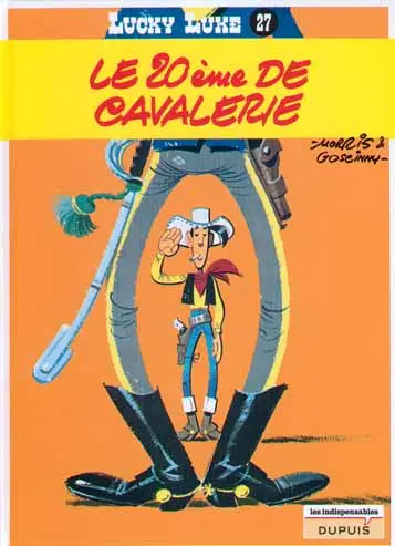 Couverture de l'album Lucky Luke Tome 27 Le 20ème de cavalerie