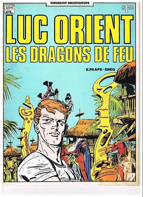 Couverture de l'album Luc Orient Tome 1 Les dragons de feu