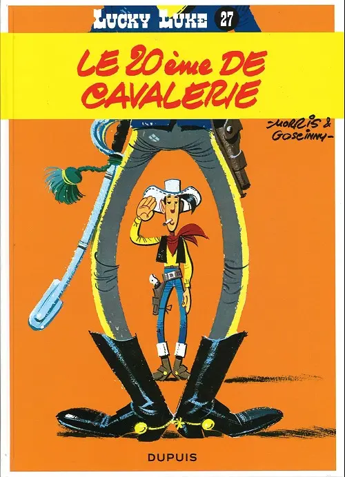 Couverture de l'album Lucky Luke Tome 27 Le 20ème de cavalerie