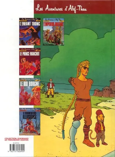 Verso de l'album Les aventures d'Alef-Thau Tome 5 L'empereur boiteux