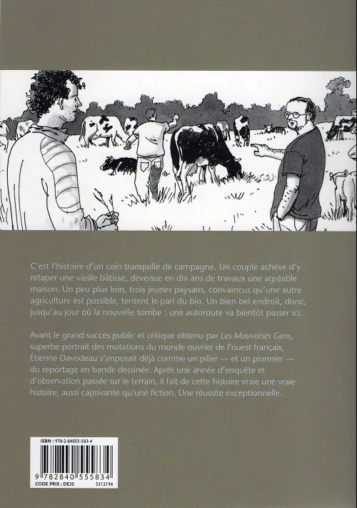 Verso de l'album Rural ! Chronique d'une collision politique