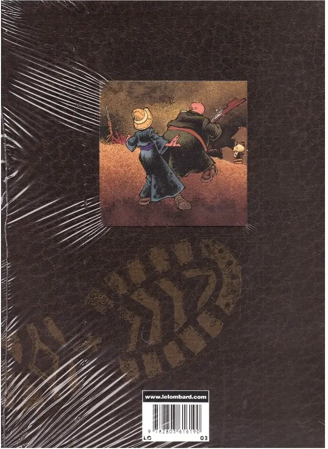 Verso de l'album Les exploits d'Odilon Verjus Tome 1 Papous