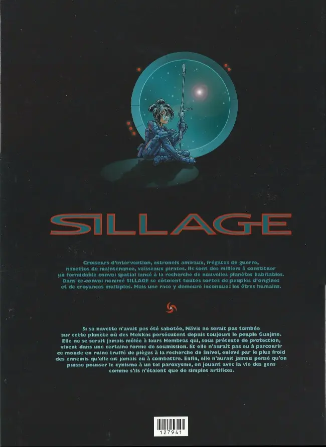 Verso de l'album Sillage Tome 6 Artifices