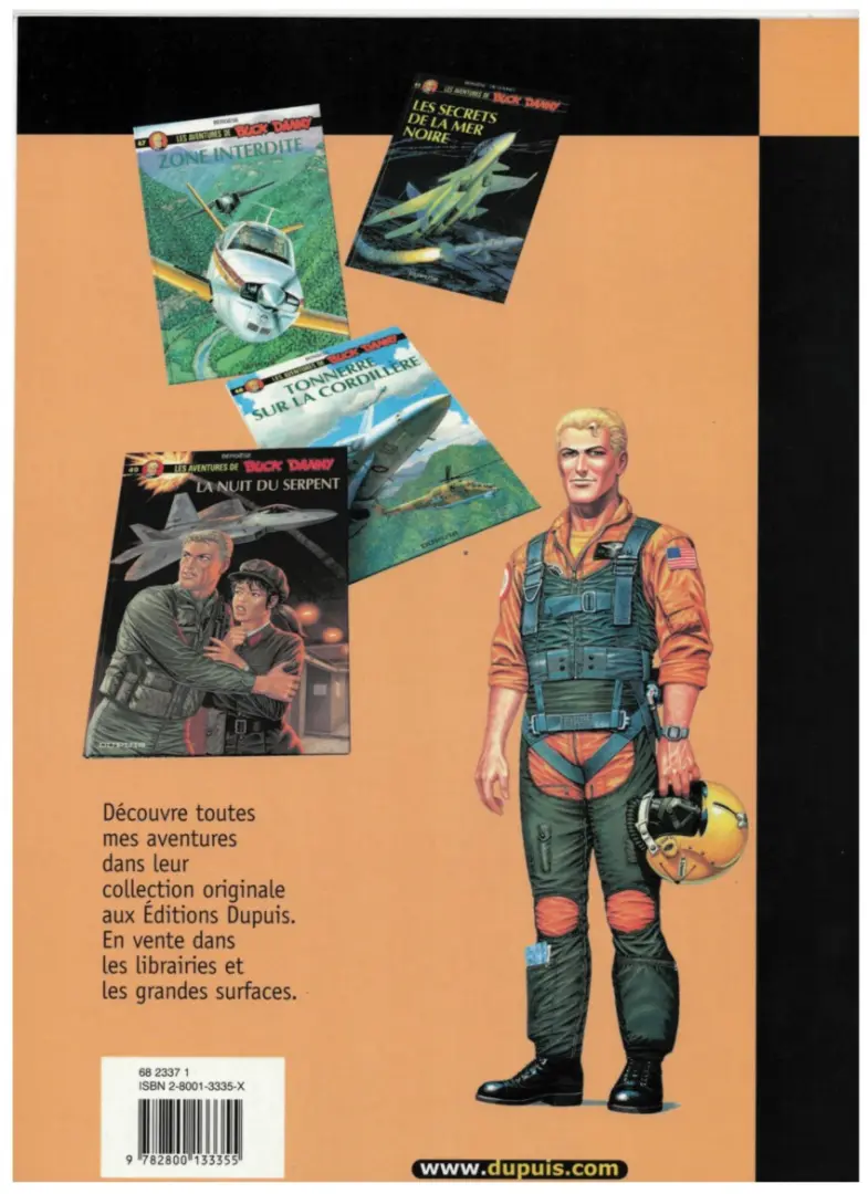 Verso de l'album Buck Danny Tome 46 L'Escadrille fantôme