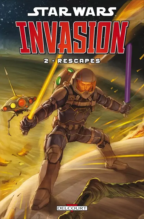 Couverture de l'album Star Wars - Invasion Tome 2 Rescapés