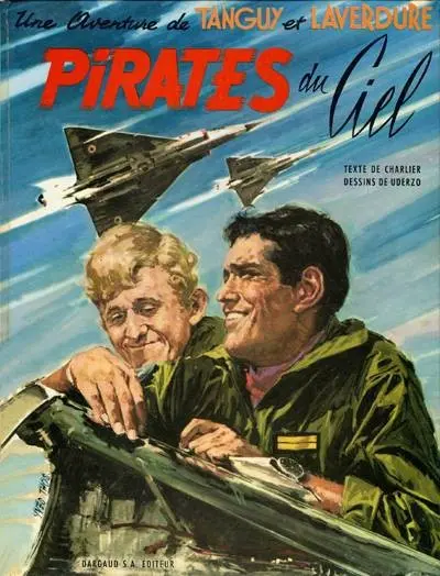 Couverture de l'album Tanguy et Laverdure Tome 8 Pirates du ciel