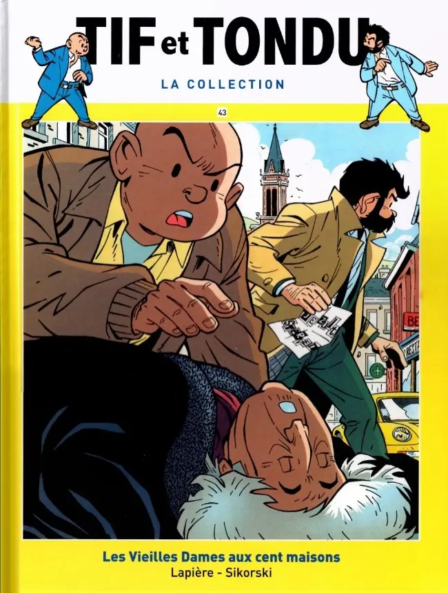 Couverture de l'album Tif et Tondu La collection Tome 43 Les Vieilles Dames aux cent maisons