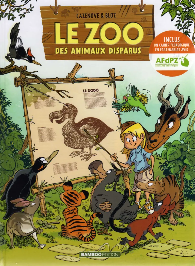 Couverture de l'album Le zoo des animaux disparus Tome 1