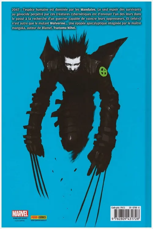 Verso de l'album Wolverine - Snikt !