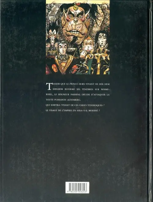 Verso de l'album Chroniques de la Lune Noire Tome 8 Le Glaive de justice