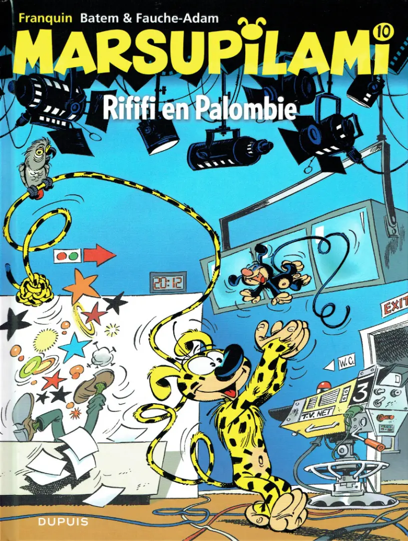 Couverture de l'album Marsupilami Tome 10 Rififi en Palombie
